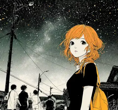 星轨少年漫画封面